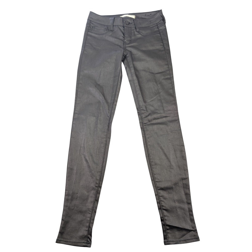 bullhead black denim legging cotton polyester black pant trouser womens 1 skinny